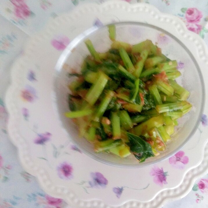 素朴!かぶの葉のふりかけ